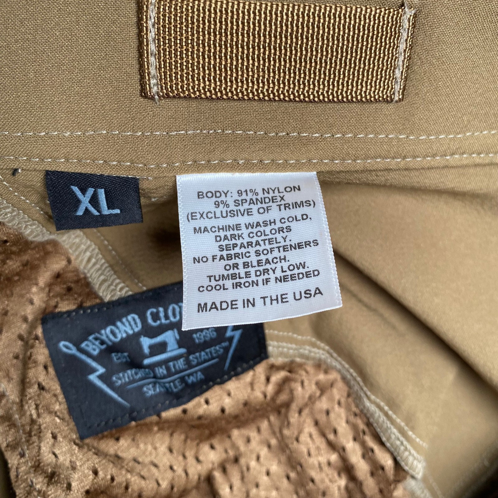 Beyond Clothing A5 Rig Light Softshell Pant XL New Free Shipping