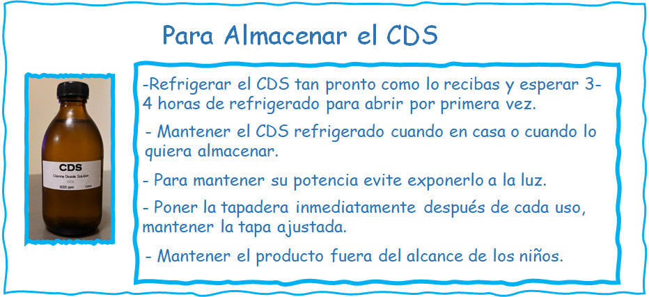 CDS Water Purification Solution 250ml 8oz (Ready to use)