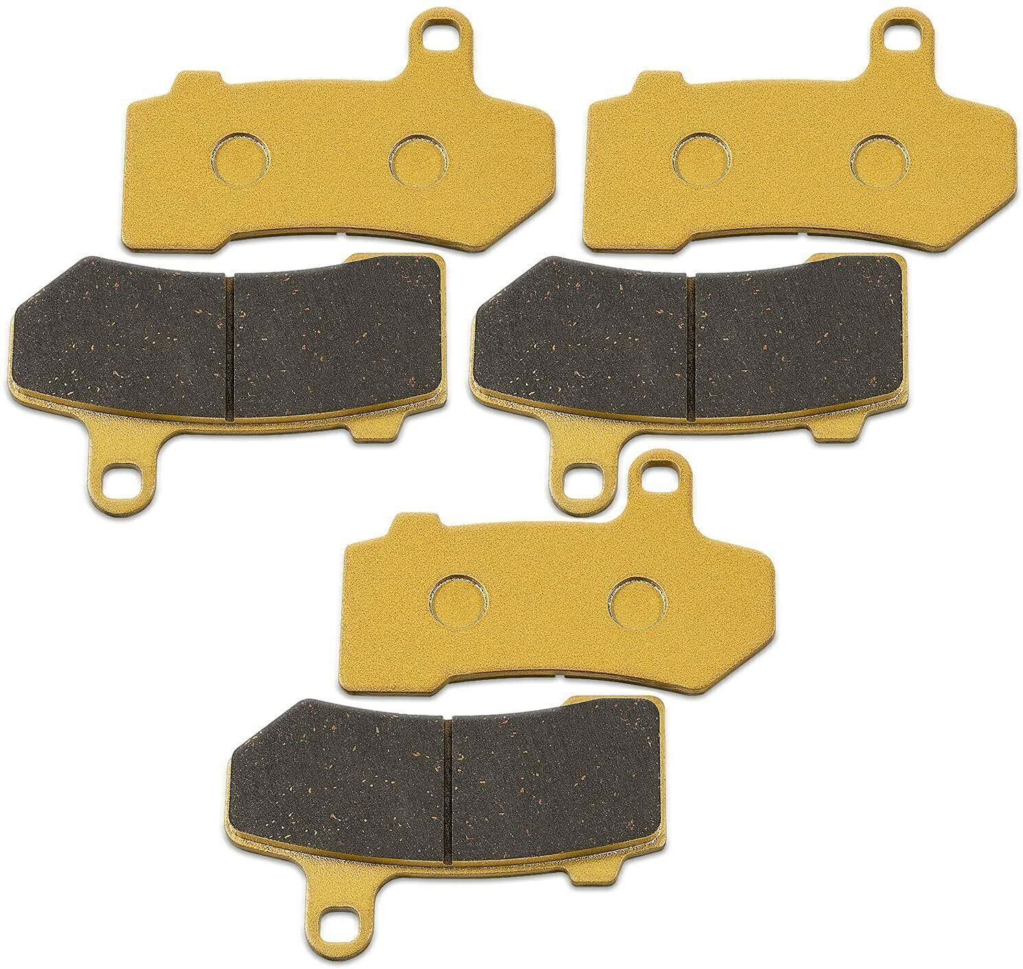 Front and Rear Brake Pads Set For Harley Davidson FLHX Street Glide 2008-2015