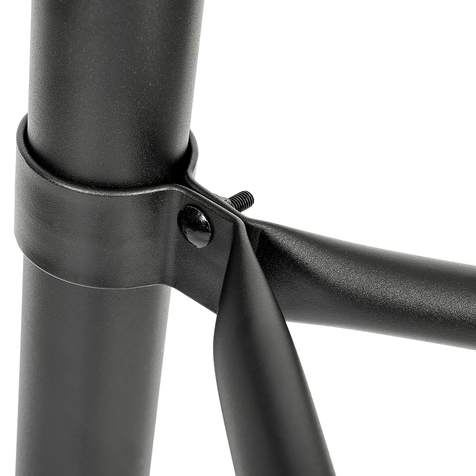 Bike Storage Gravity Stand Space-Saving Bike Rack W/Adjustable Arm Holds 2 Bikes