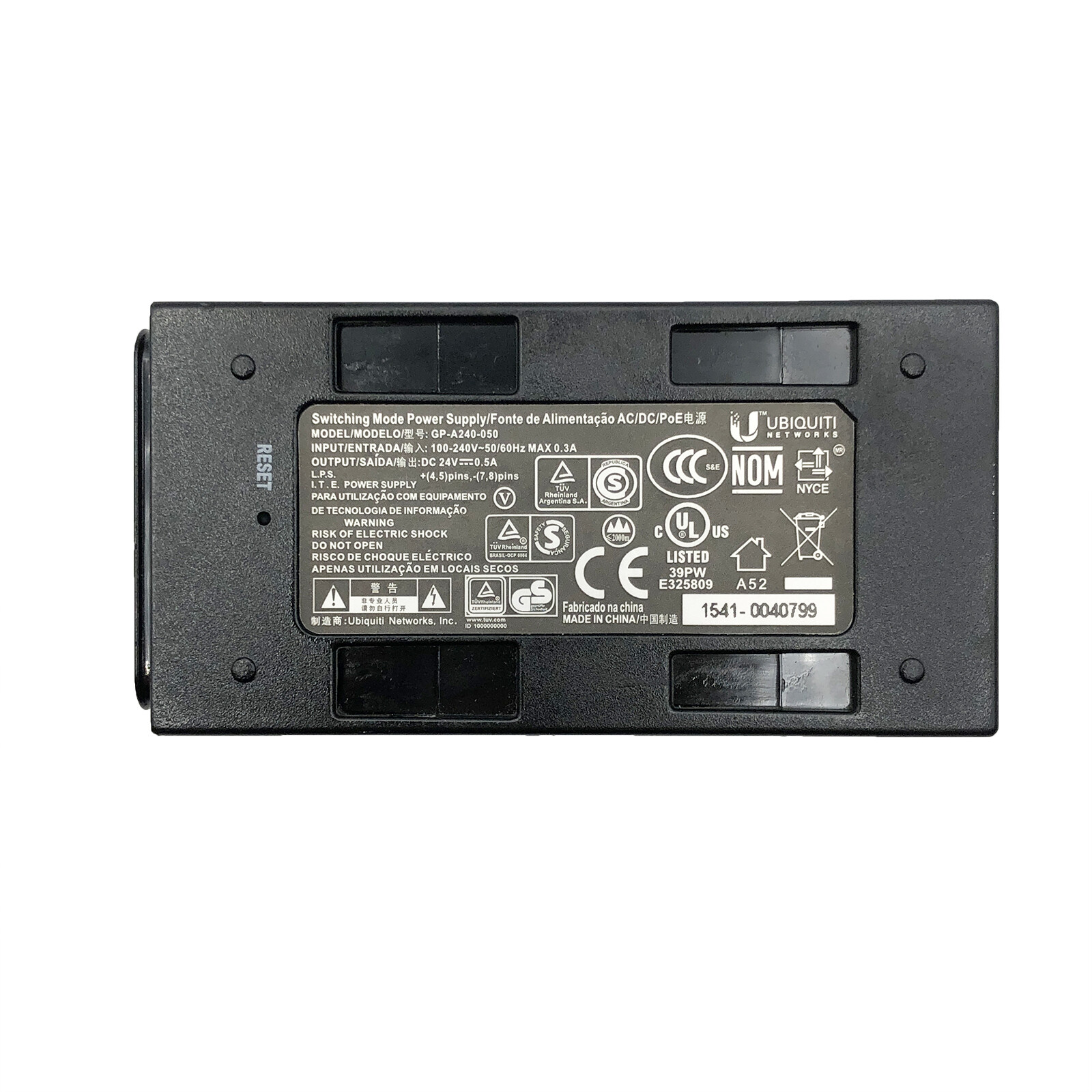 Genuine Ubiquiti PoE for Ubiquiti NanoStation Loco M2 M900 AirMax 8dBi CPE w/PC