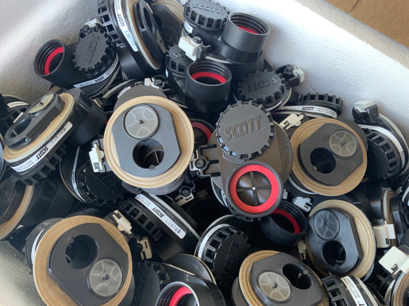 3M Scott Safety AV Series 40mm Adapter P/N 805059-01