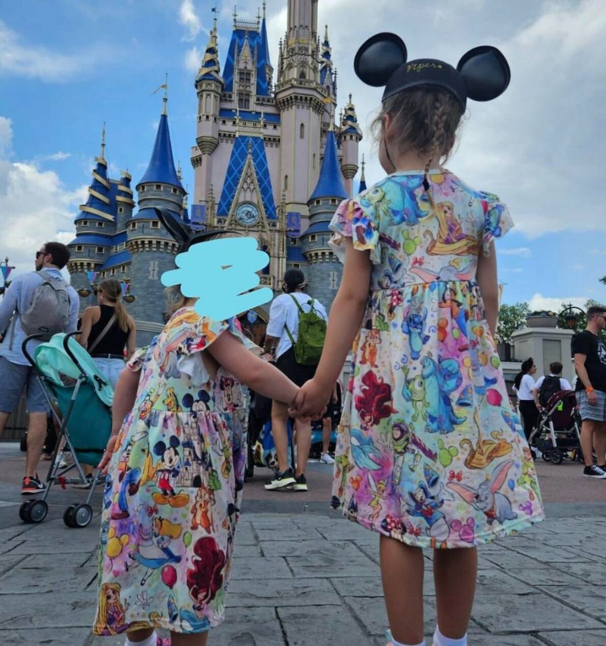 Disney World of color Girl Dress