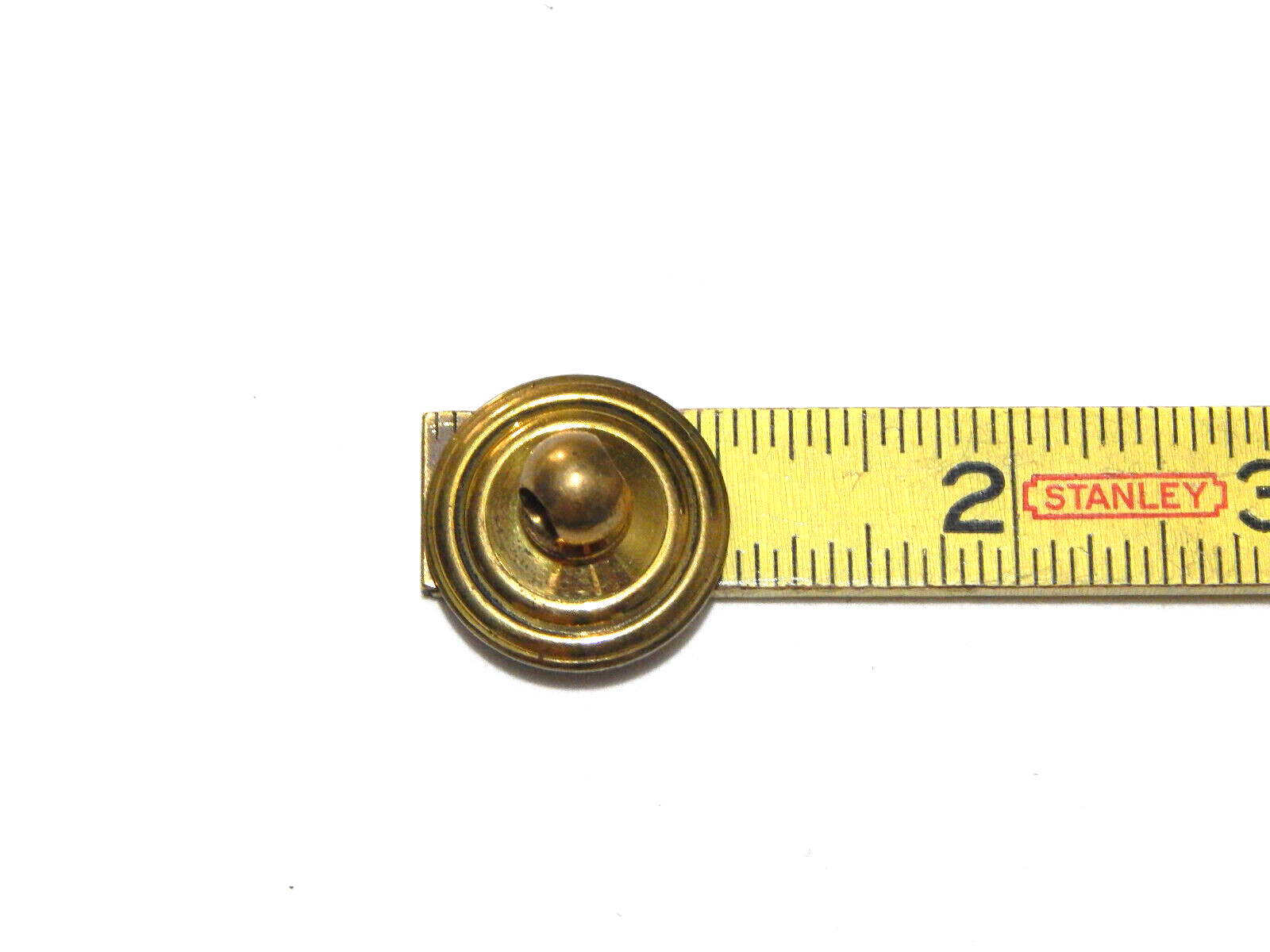 Vintage Drawer Pull 2 Inch Center Mounting Cast Brass