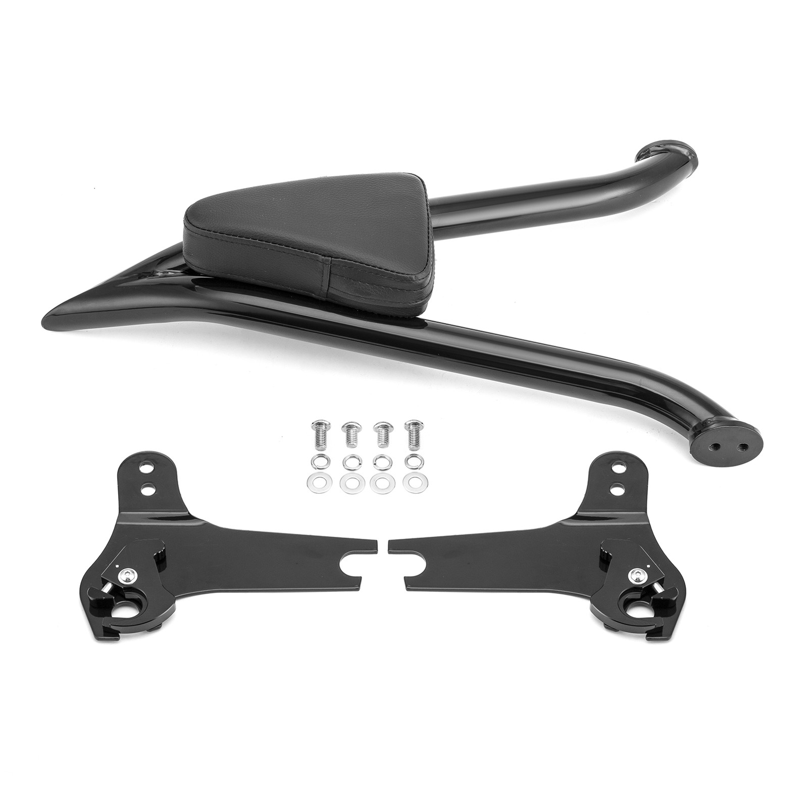 Tall Sissy Bar Backrest For Harley Touring Road King Electra Street Glide FLHT