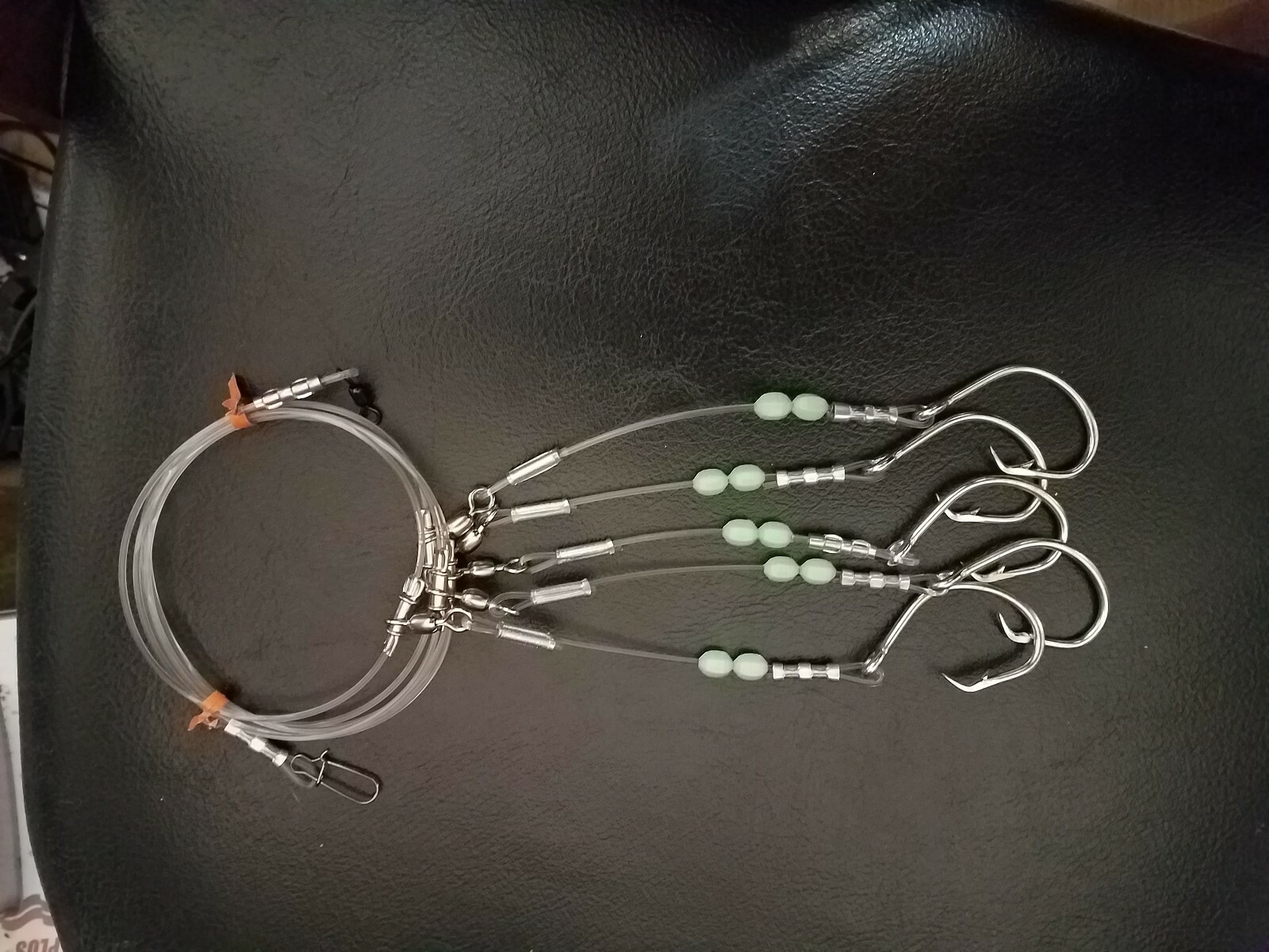 LUMINOUS MULTIPLE CIRCLE HOOK DEEP DROP RIG TILEFISH GROUPER BARRELFISH SNAPPER