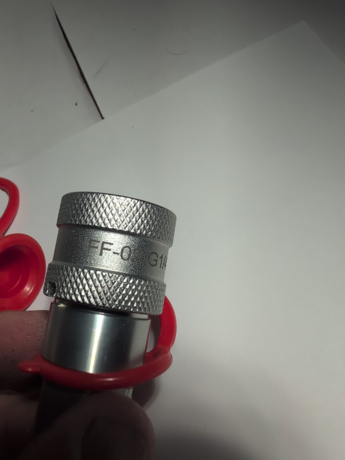 Chinese Mini Excavator Hydraulic Quick Connects Flat Face Set 1/4" For 2...