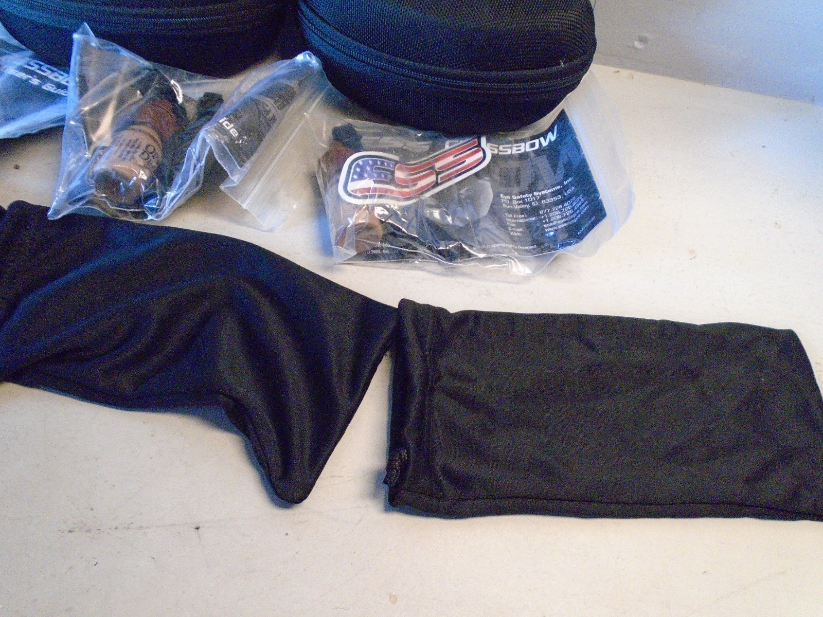 USGI ESS Lot Of 6 Apel Ballistic Glasses w/ Extra Lenses & 4 Cases