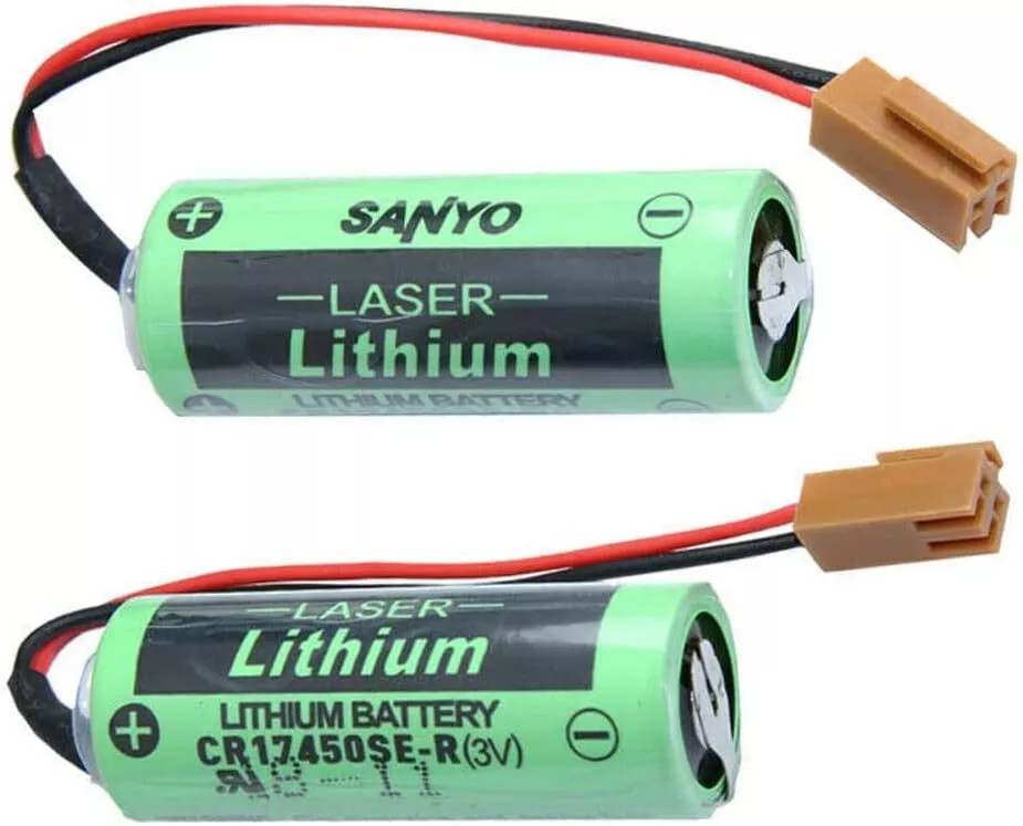 Lot CR17450SE-R 3V 2500mAh PLC Battery For FANUC A98L-0031-0012 CNC with Plug US