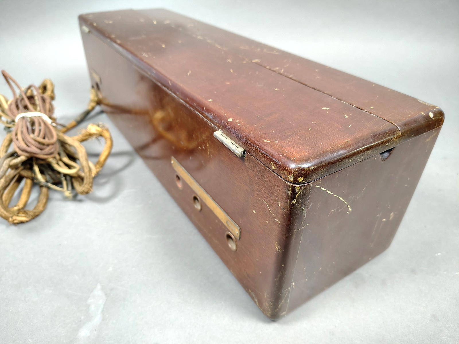 Atwater-Kent Model 33 Antique Vintage Tube & Bakelite Radio AC Receiver AS-IS