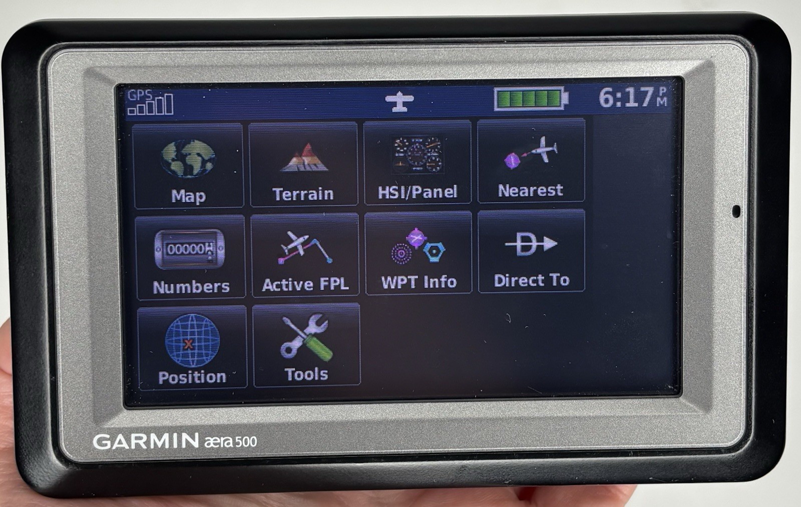 Garmin Aera 500 Portable Aviation Plane GPS Accessories Yoke Mount Cradle Bundle