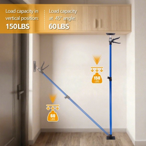 4pcs Adjustable Support Pole Cabinet Jack for Installing Cabinet Support Rod+Bag