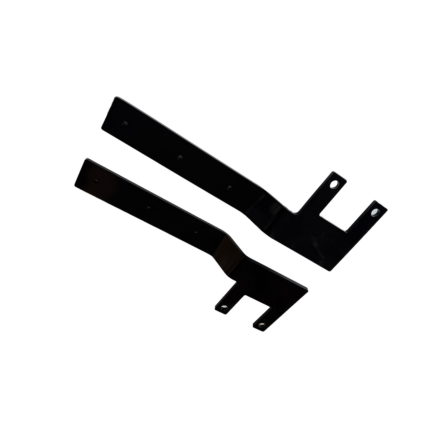 Shift Blind Mount Front Brackets Stainless Half Fenders Peterbilt Low Air Leaf