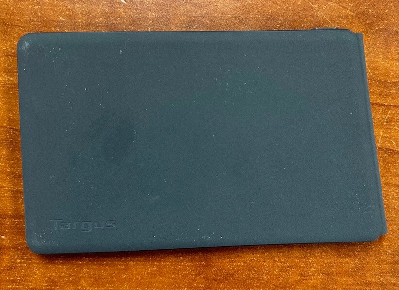 Targus Wireless Folding Keyboard Bluetooth Antimicrobial Protection AKF003US