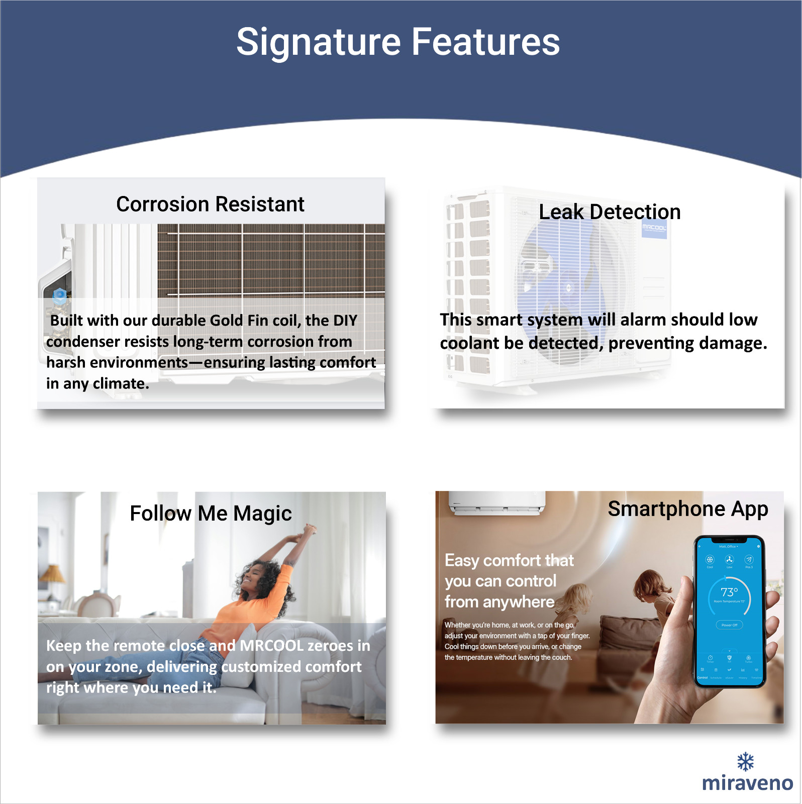 MRCOOL Mini Split Heat Pump Ductless Air Conditioner Advantage G5 24000 BTU 230V
