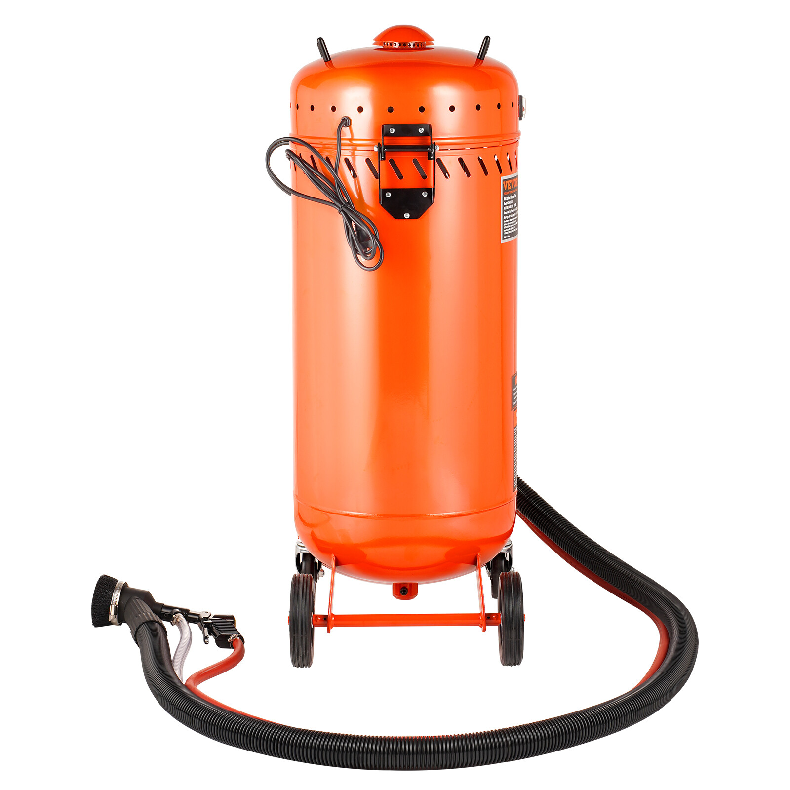 VEVOR 28 Gal Vacuum Sand Blaster Dustless Sandblaster with 1200W Vacuum System