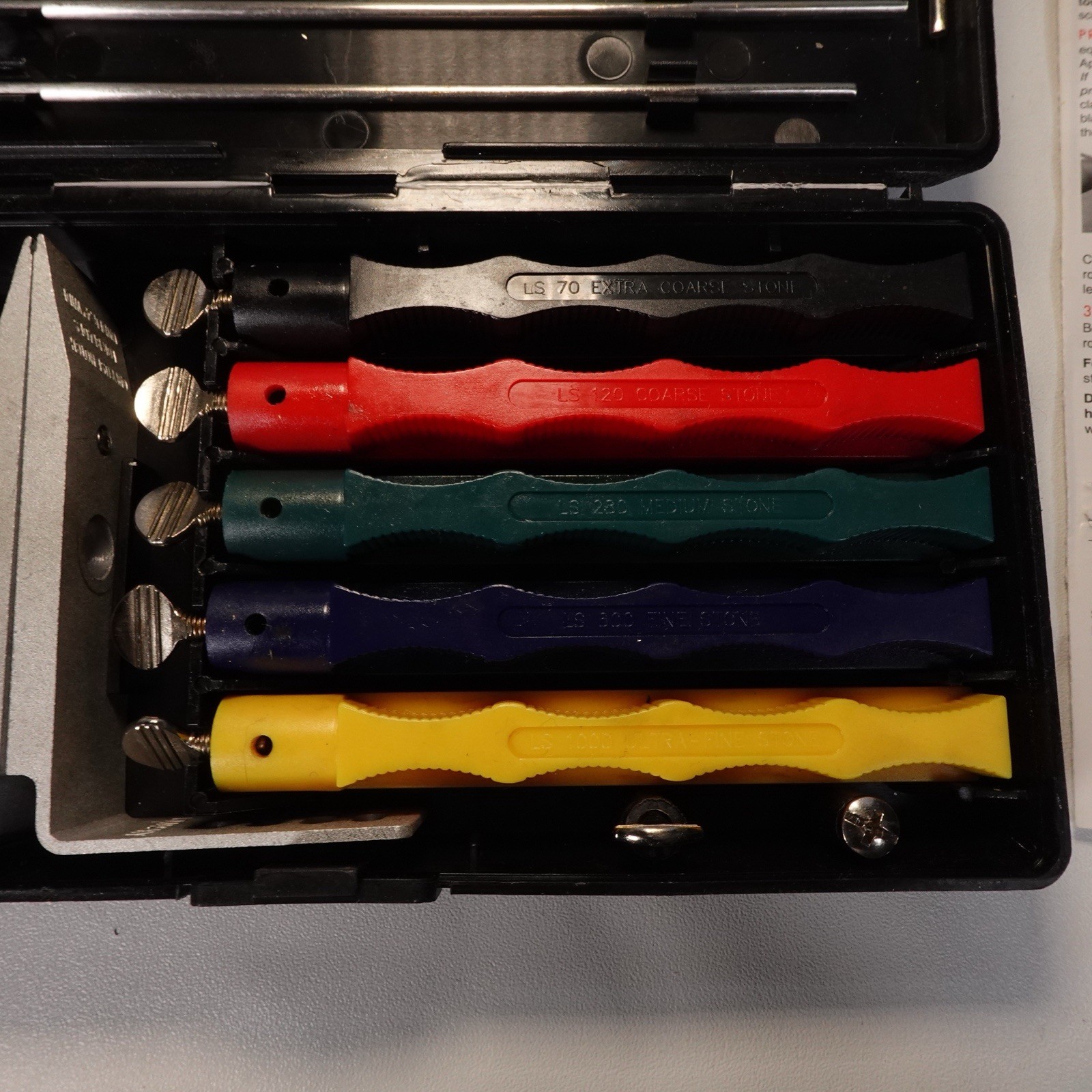 Lansky Deluxe 5 Stone System Precision Knife Sharpening Kit