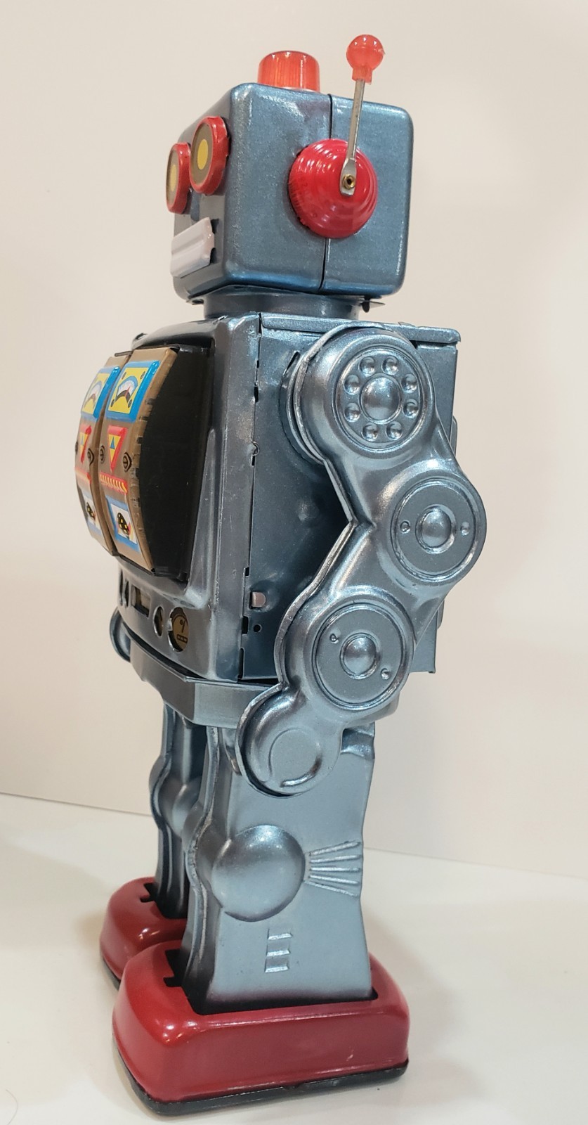 ME100 Robot Electron Robot Metallic Blue Display