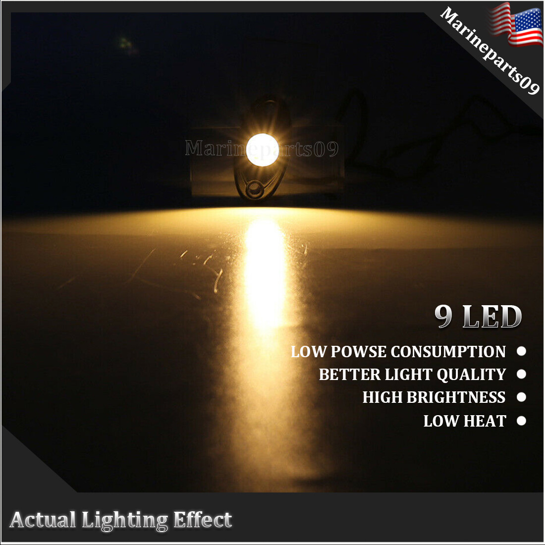 LED Rock Lights for ATV Offroad Truck Boat Underglow Underbody Fender Light Seal