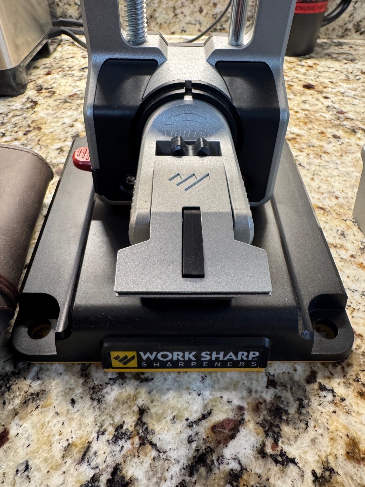 Work Sharp Professional Precision Adjust Knife Sharpener.