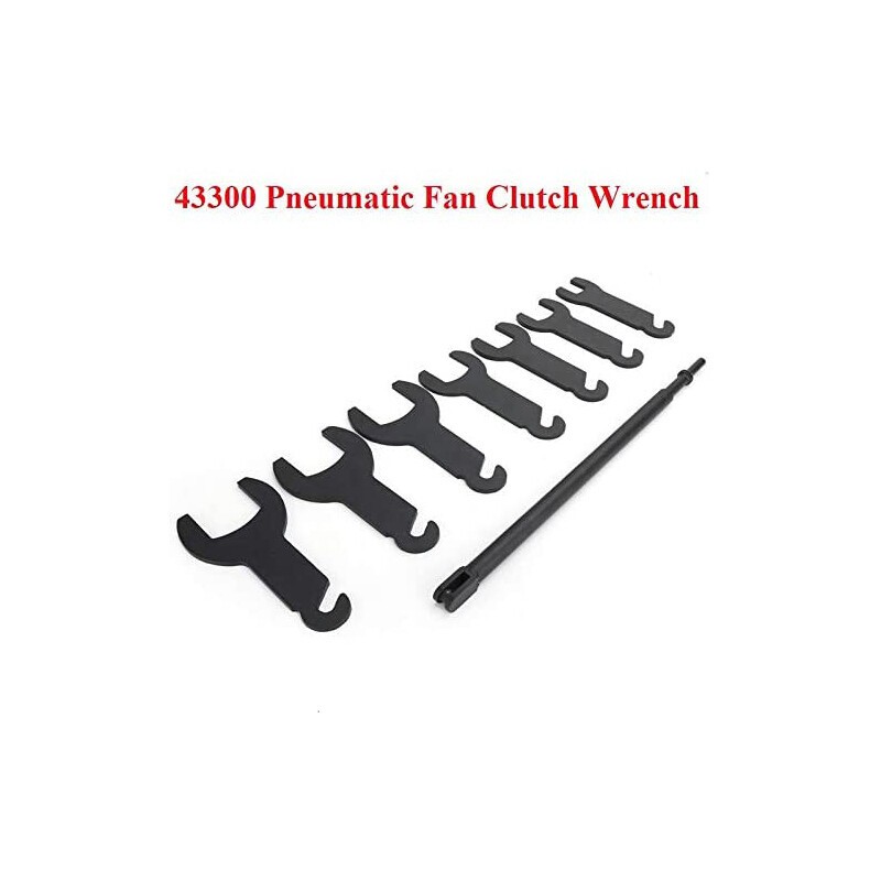 For Ford/GM/Chrysler/Jeep 43300 Pneumatic Fan Clutch Wrench Removal Tool 1 Set
