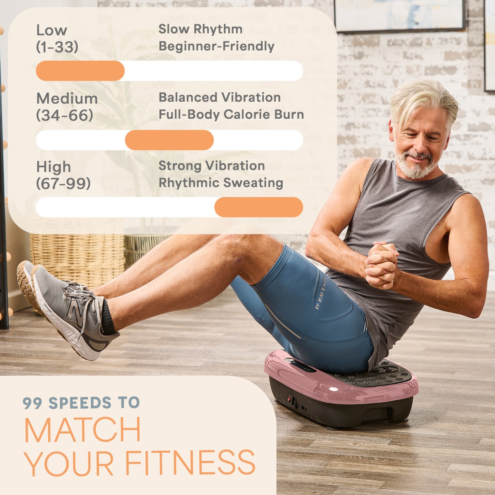 LifePro Vibration Plate Exercise Machine for Weight Loss & Lymphatic Drainage
