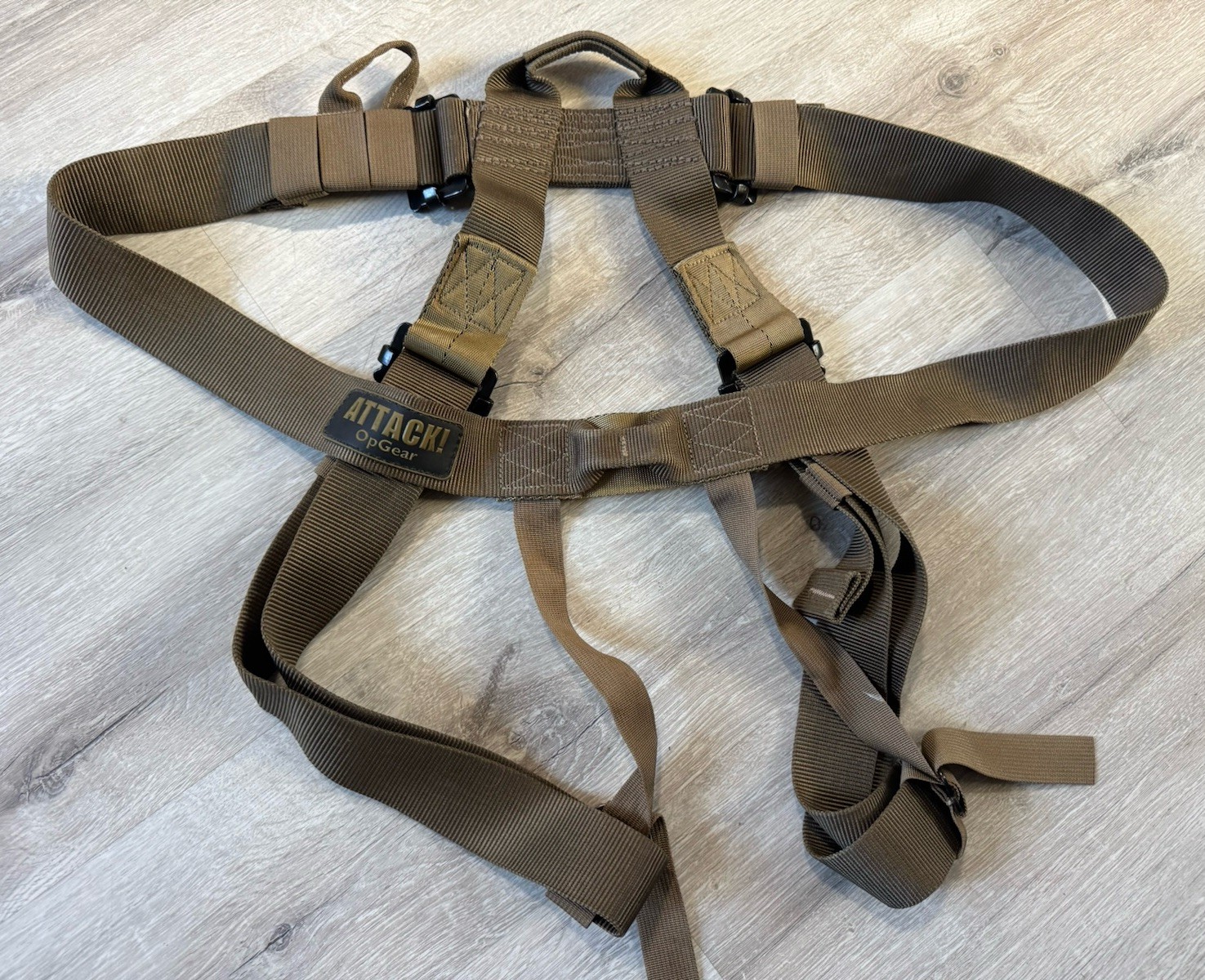 SCOUT Rapelling Harness, Tactical Military Harness, OPGEAR Attack!