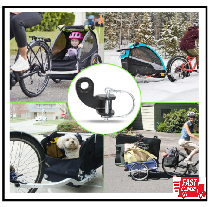 Bike Trailer Hitch Coupler Attachment For Burley Bicycle Trailers 12.2mm