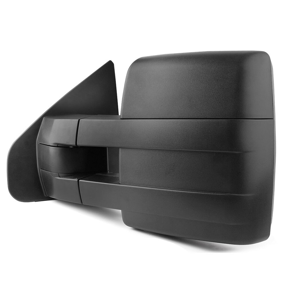 Left + Right Power Heated Puddle Light Tow Mirrors For 07-14 Ford F150 Pick up