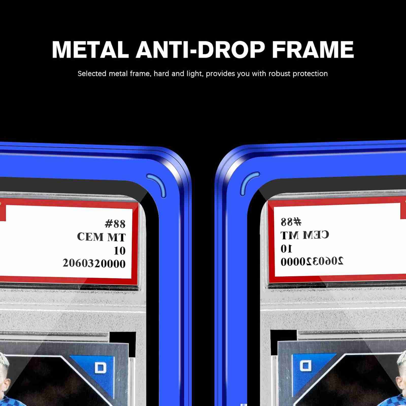 for PSA/CGC/BGS Slab Graded Trading Cards Protector Holder Magnetic Case Display