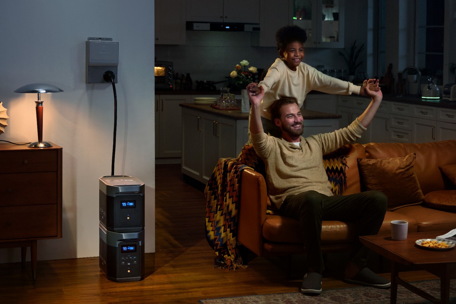 EcoFlow DELTA 2 Max Smart Generator Extra Battery 2048Wh for Outdoor, LFP