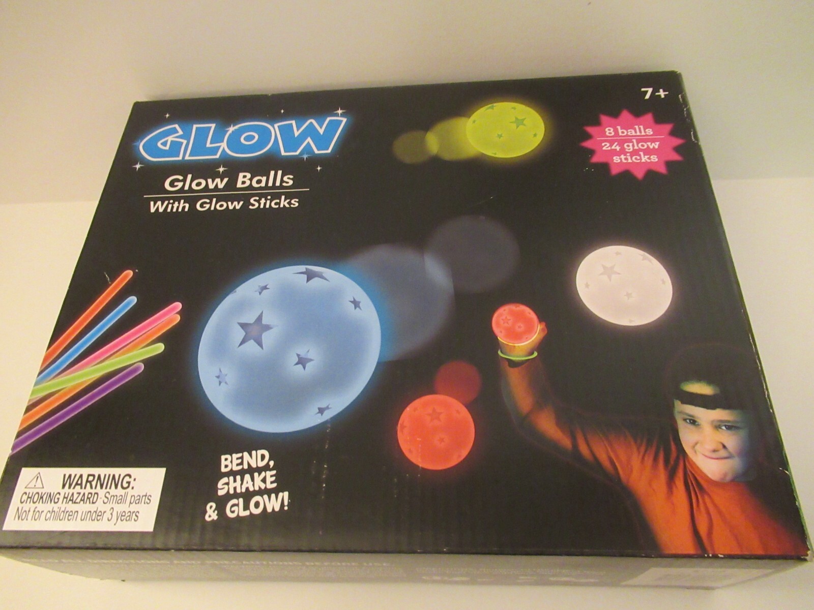 Glow - Glow Balls With Glow Sticks Set (8 Balls & 24 Glow Sticks)