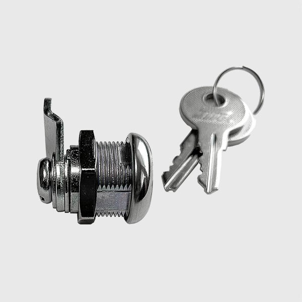 Cam Lock with 2 keys, for Tool Box, File Cabinet Drawer or other Hinged Cover