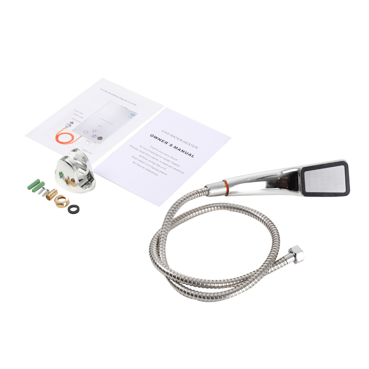 18L Portable Tankless Gas Water Heater LPG Propane Boiler Outdoor Camping Shower