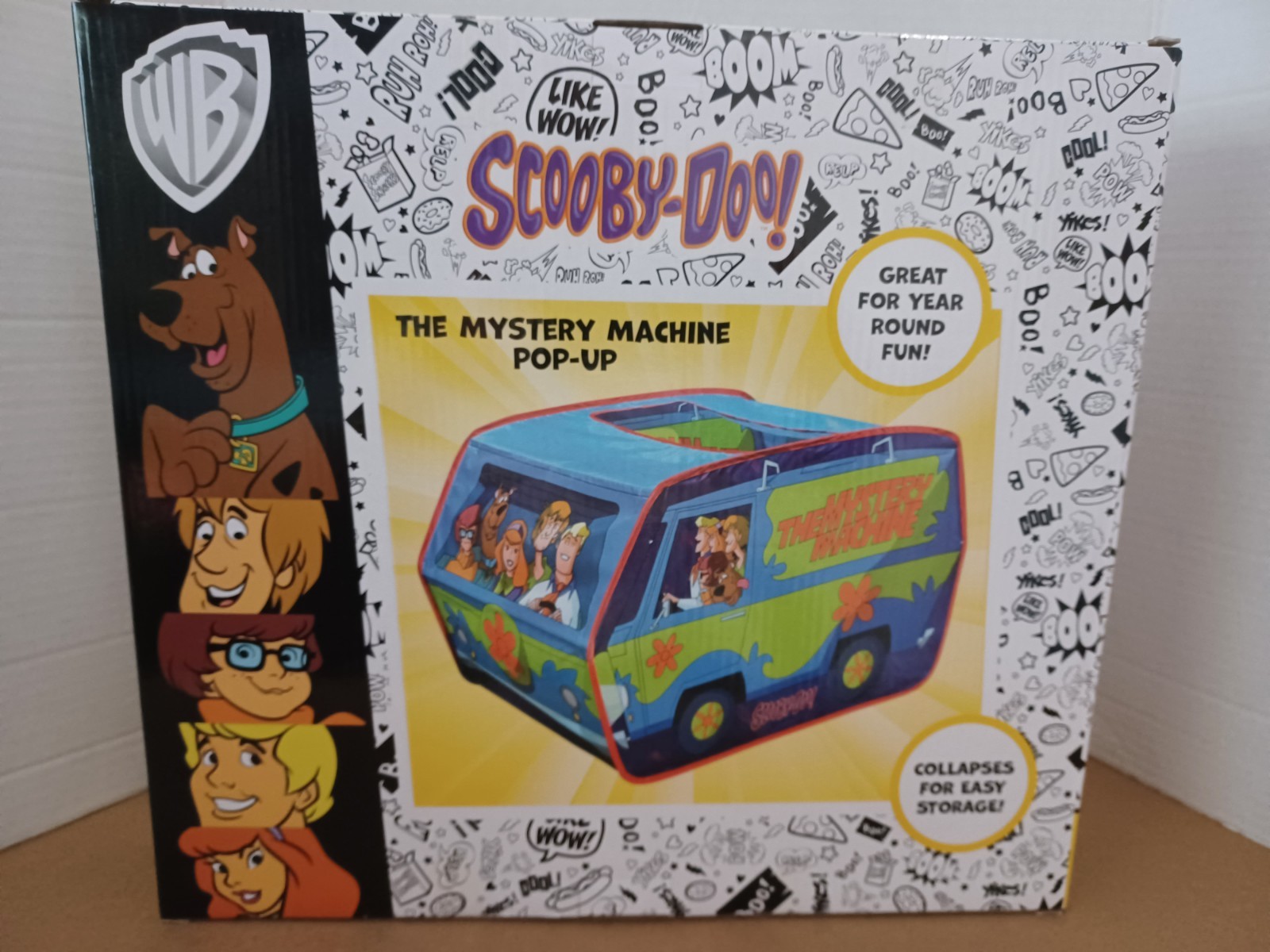 *NEW* WB Scooby Doo Mystery Machine Pop-up, Sunny Days Play Tent