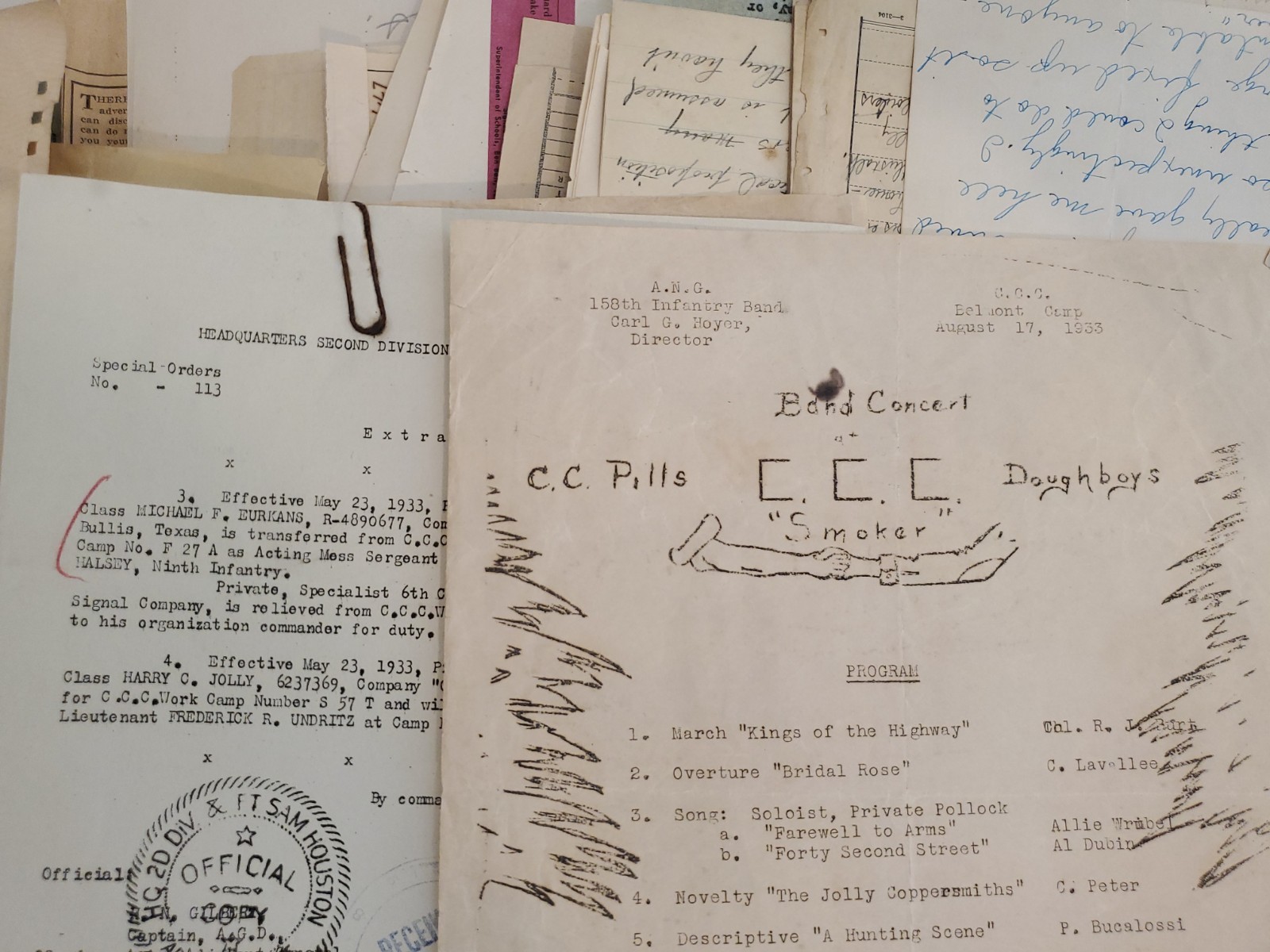 Huge 13.8lb Frank W. Halsey Army Estate Ephemera Lot 1910s-1950s VPI Chilkoot ++