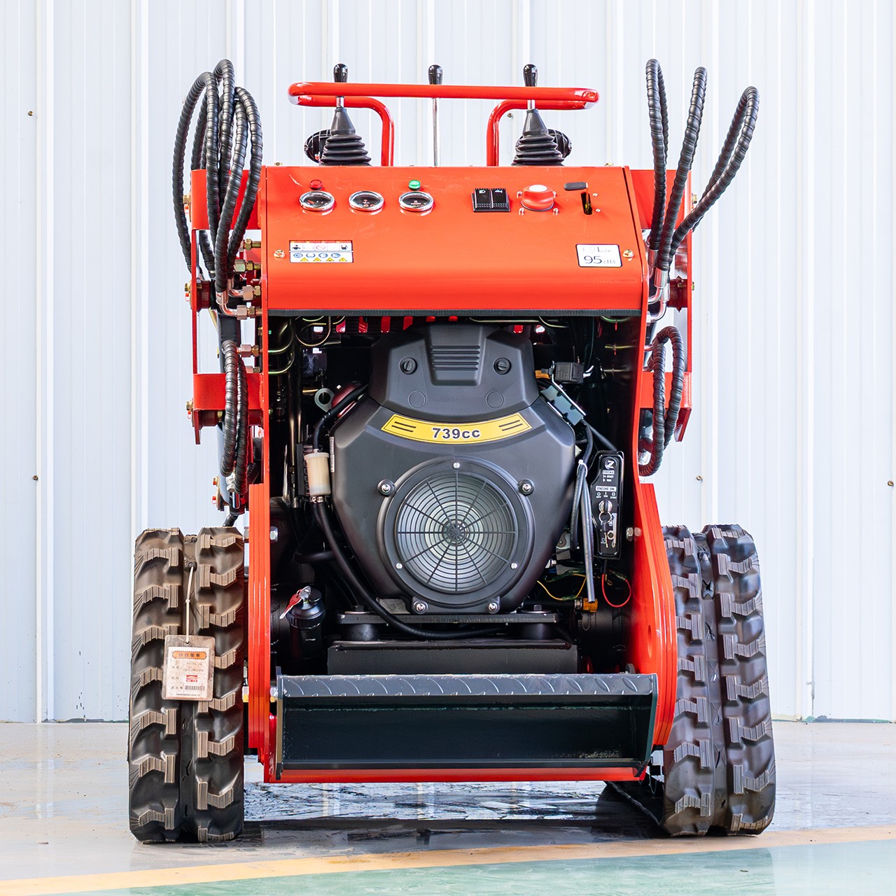 2025 EPA 1.5 Ton Crawler Mini Skid Steer Loader 23HP New