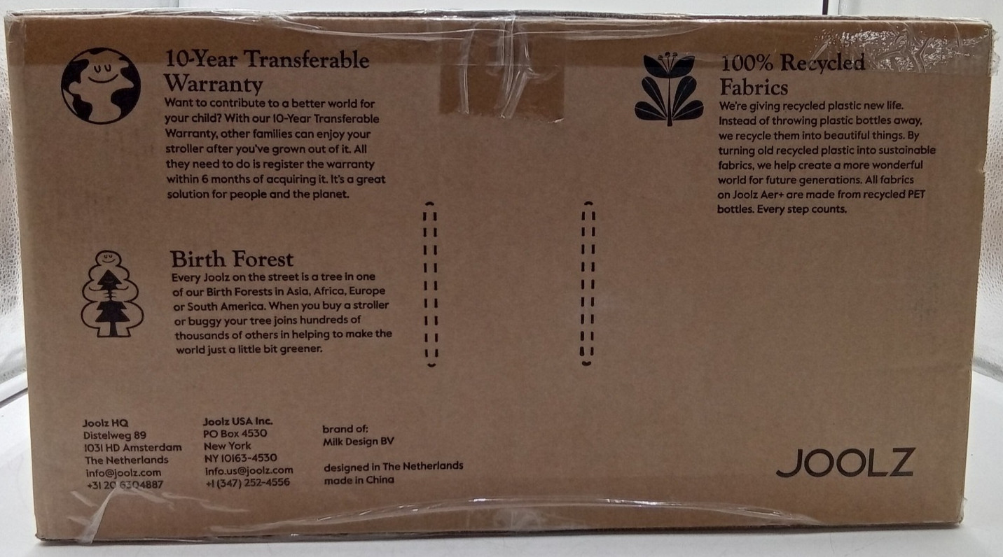 Joolz AER+ Lightweight & Compact Travel Stroller Sand Taupe