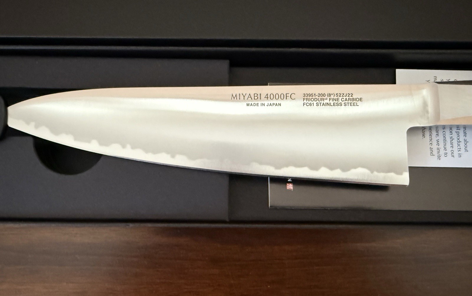 MIYABI Koh 8” Chef's Knife 33951-203