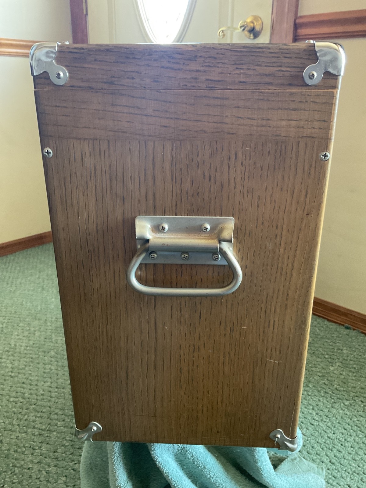 1979 GERSTNER & SONS MODEL 052 JOURNEYMAN MACHINISTS 11-DRAWER WOOD TOOL BOX