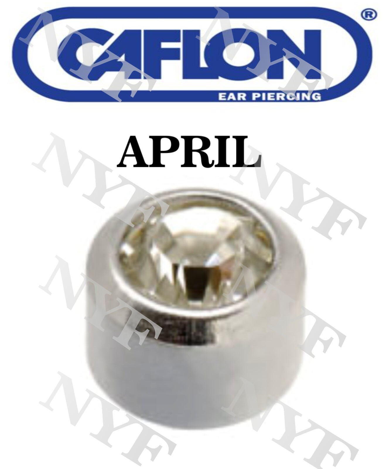 Ear Piercing Earring Studs 1 pr or 12 prs Caflon Studex Sterile Surgical Steel