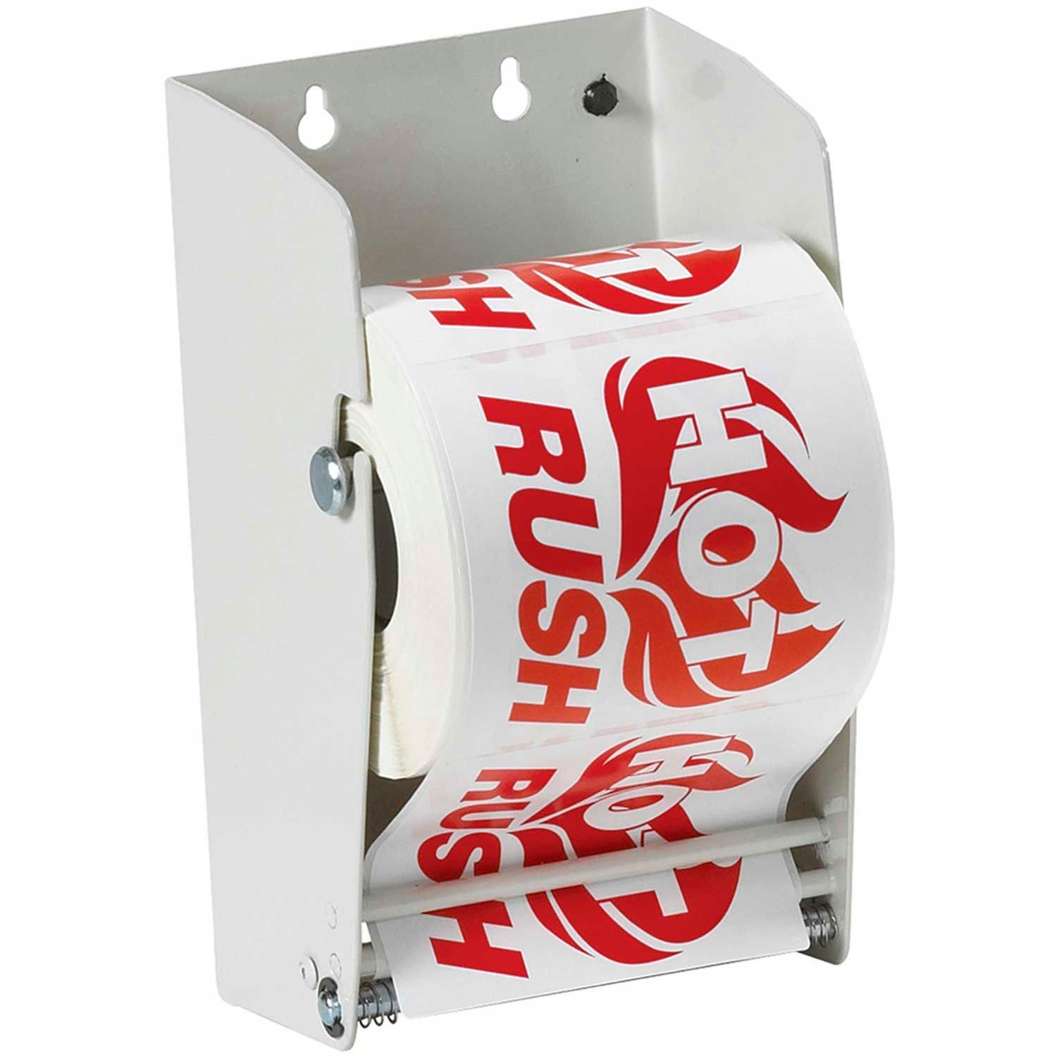 Global Industrial Wall Mount Manual Dispenser Up To 4-1/2" Width Labels 9"L x