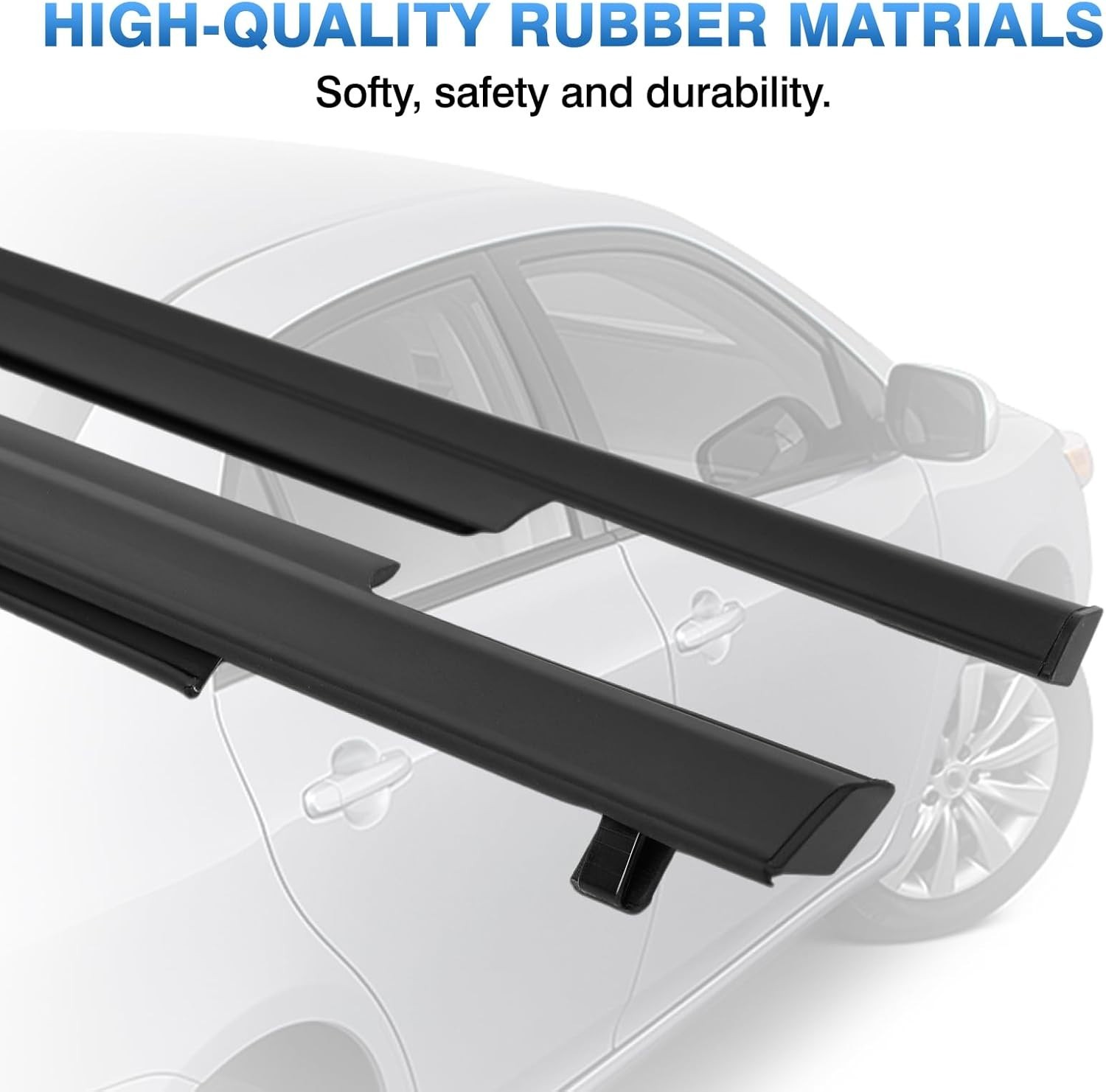 WeatherStrip Window Molding Trim Seal Belt Replacement for Toyota Corolla 09-12