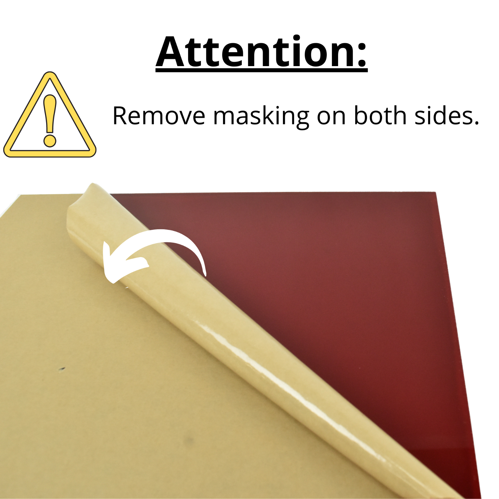 Transparent Colored Acrylic Plexiglass Sheet, Choose Size, Thickness, and Color