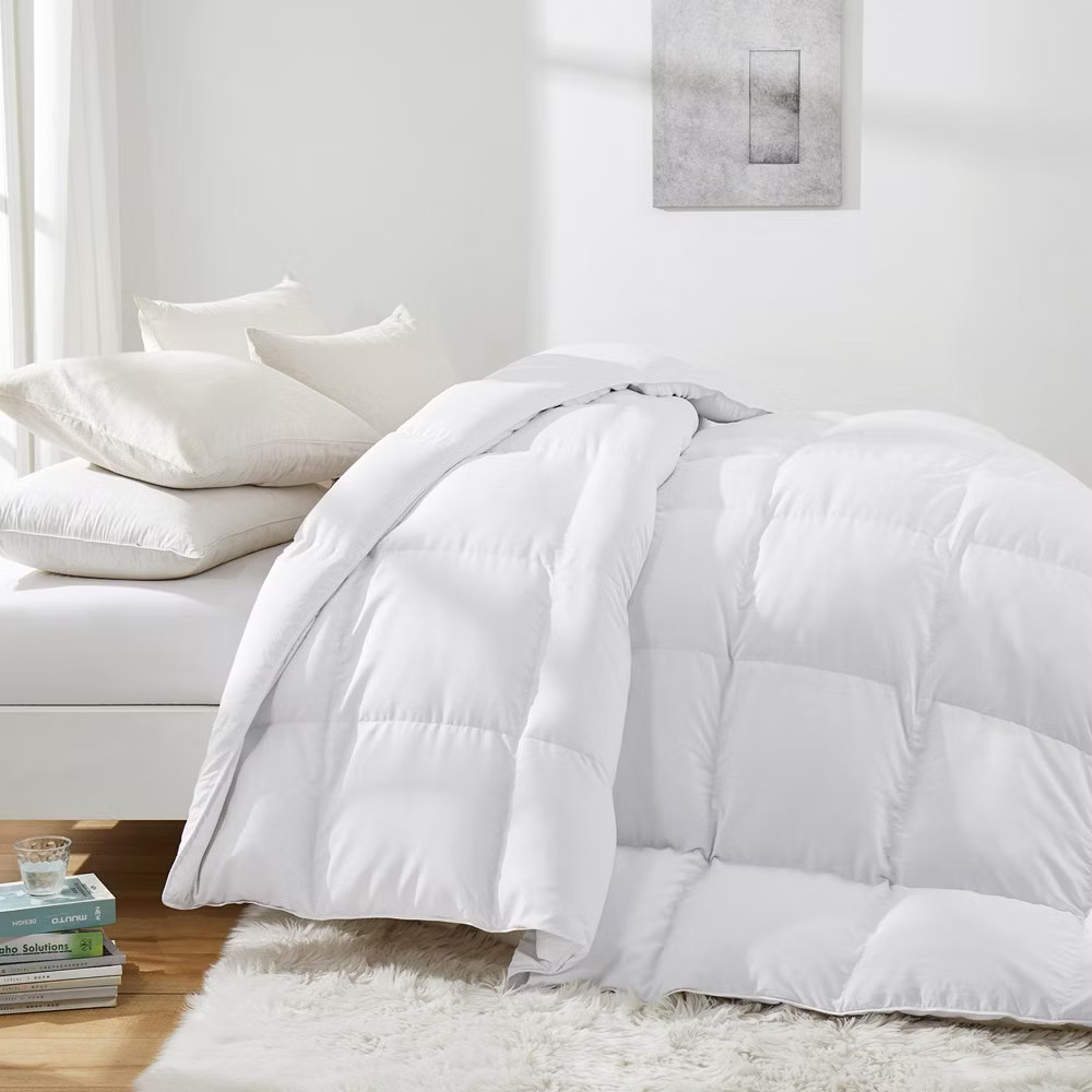 Peace Nest Heavyweight White Down Comforter 600 Fill Power with Ultra Soft