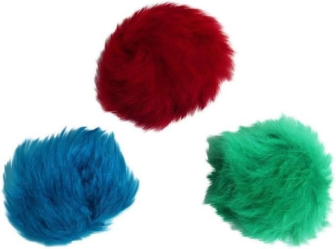 Go Cat Bat Around Rabbit Fur Balls bulk you pick quantity Kittens fun MEOW