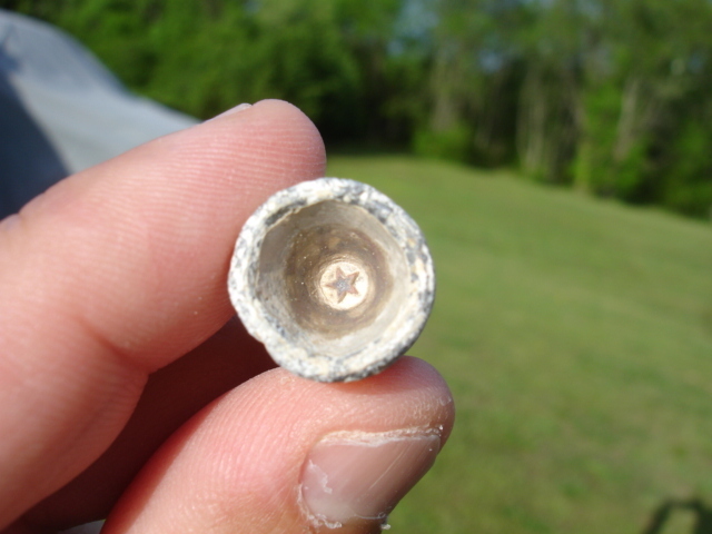 Rare Civil War Star Base Washington Arsenal Bullet Richmond, Virginia