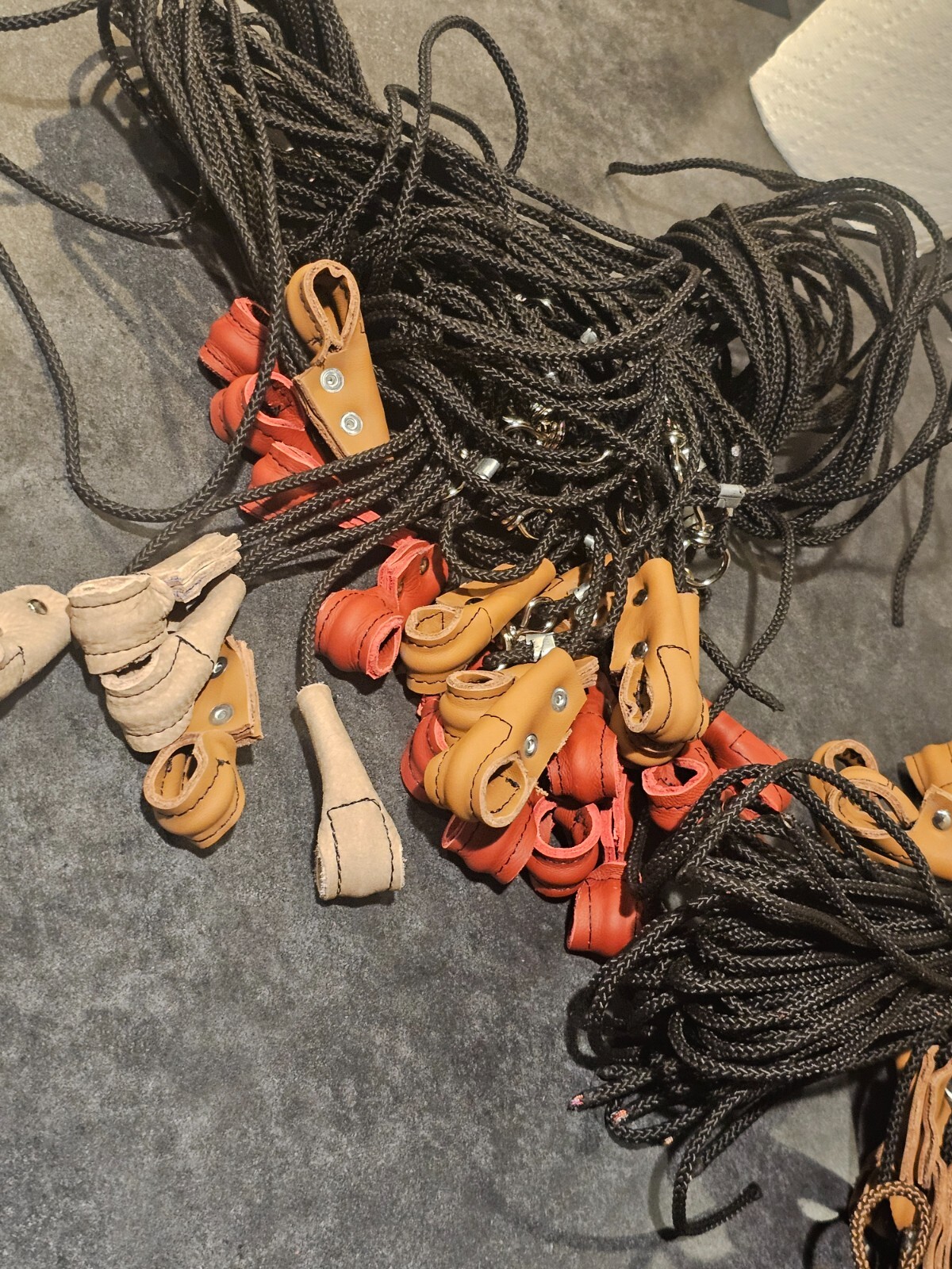 12 Tie Cords Calzas Poultry Botanas Chicken Gallos