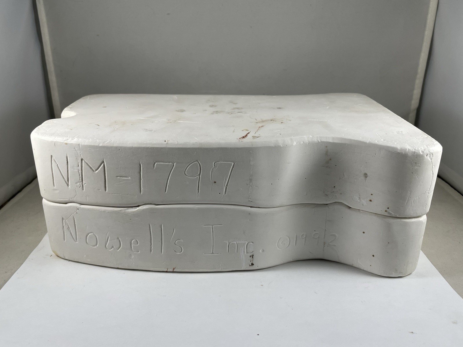 Nowell’s Inc Ceramic Casting Mold Skeleton & Mummy Figurine #NM-1797 Halloween