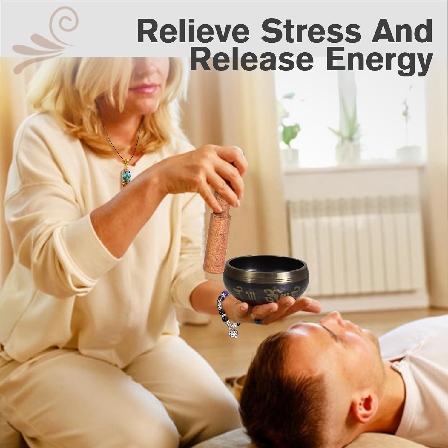 Tibetan Singing Bowl Set (16Pcs) - Pure Sound - 3.5 inch Brass Material